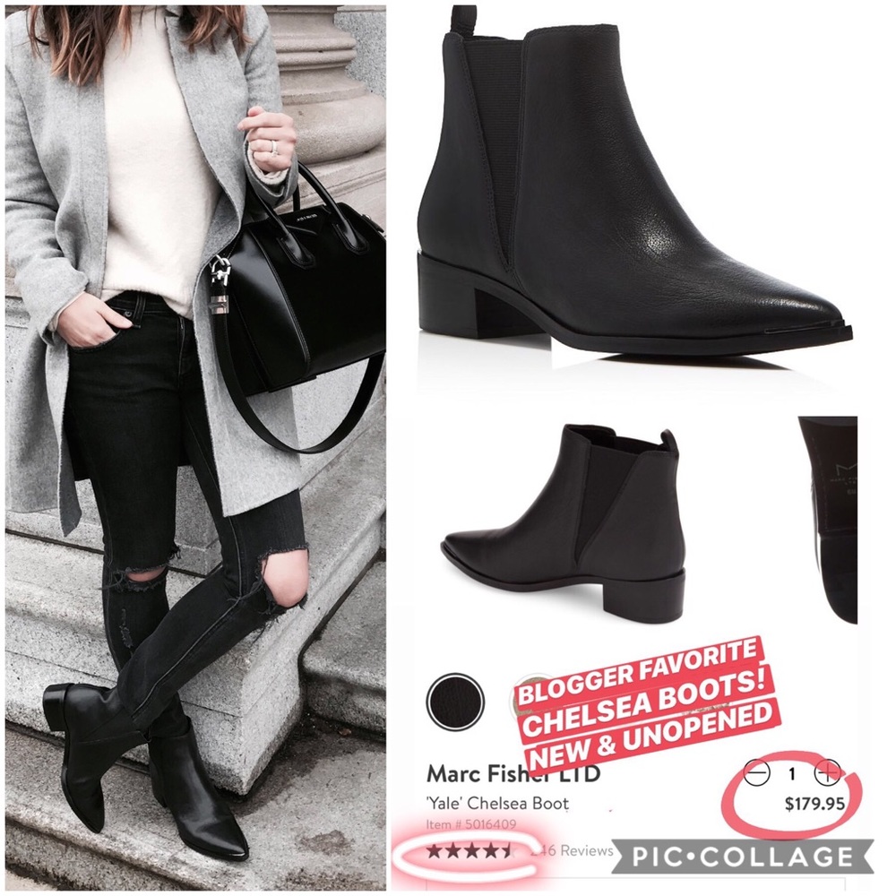 NWT March Fisher LTD. | Yale Chelsea Boots Booties